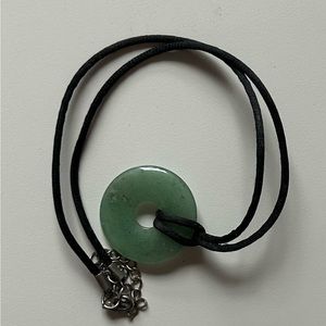 Natural Jade features Chinese pendant necklace